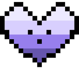 Heart Pixel Cute icon element 