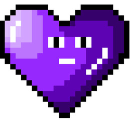Heart Pixel Cute icon element 
