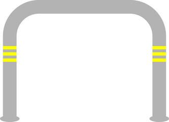 울타리-철제울타리-주차 팬스-휀스-난간-보안-접근금지-안전바-차단 울타리-바리게이트