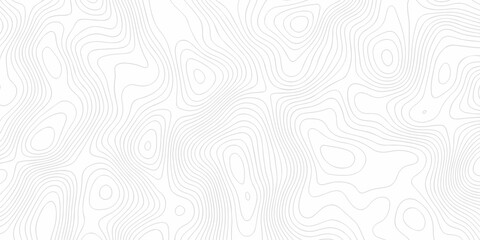 Fototapeta premium Minimal Lines Topographic contour lines grid map seamless pattern. Geographic mountain relief. Abstract lines background. Contour maps. illustration, Topo contour map design.