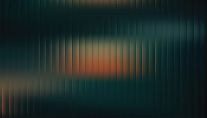 Abstract vertical lines with a warm glowing center creating a sense of depth and mystery