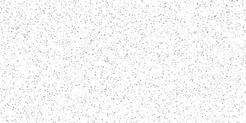 Terrazzo flooring interior grain vintage paint smooth design. Vector grunge dirty vintage wall overlay noise old wall black and white terrazzo granite floor structure distressed texture background.	

