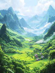 Fototapeta premium Classical Courtyard