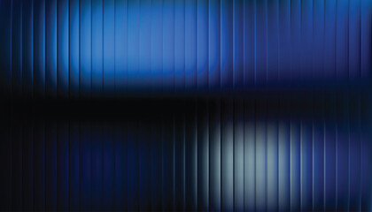 Abstract vertical blue and black gradient background with textured vertical lines and soft light effects