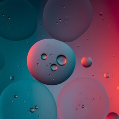 Fototapeta premium A Macro Abstract Journey of Inventive Fluid Textures and Radiant Organic Gradients, Melding Dynamic Shapes and Luminous Patterns to Evoke Creative Energy