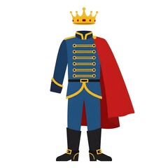 Prince royal outfit costume for masquerade and carnival party clothes clothing fashion, 