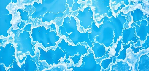 Abstract icy blue and white background with swirling frost patterns,  cold,  elegance