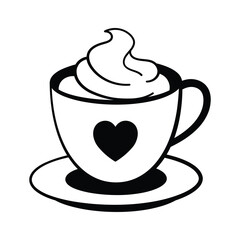 Get this trendy hand drawn style icon of christmas drink, premium vector