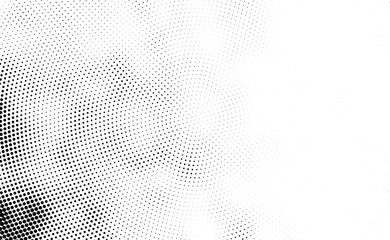 halftone dots background, abstract grunge dot background, Black and white abstract grunge background with seamless pattern, texture, and line design illustration vector art element