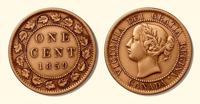 1859 Canadian Penny