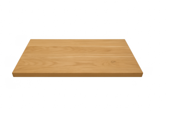 Empty wood table top for product display