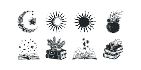 Mystical Celestial and Scholarly Icons Collection