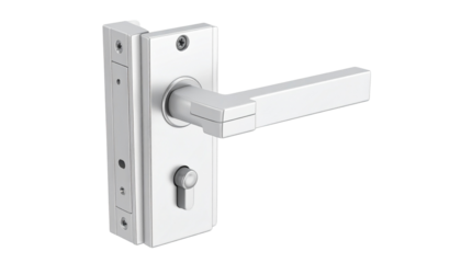 a door latch isolated on transparent background