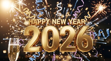 Happy New Year wallpaper.