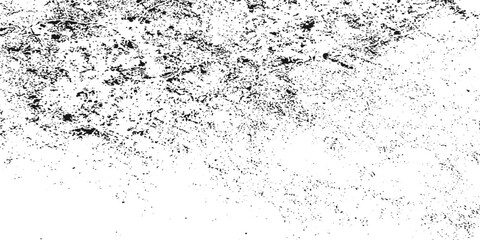 Distressed grain texture dirt messy splash overlay and black and white Dust distress grungy effect paint. Vertical scratch rustic surface effect monochrome texture composed dust.	