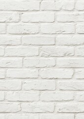 Fototapeta premium Minimalist white brick texture