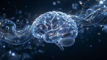 Cerebro digital de plata líquida