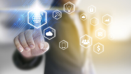 Digital Business Communication and Social Media Network