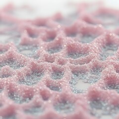 Delicate Swirling Xanthin Textures & Abstract Macro Patterns: A Journey Through Soft Shimmering Hues on a Minimalist Luminous Enchantment Display