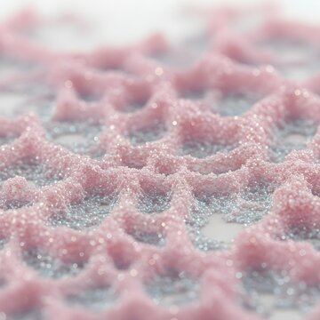 Delicate Swirling Xanthin Textures & Abstract Macro Patterns: A Journey Through Soft Shimmering Hues on a Minimalist Luminous Enchantment Display