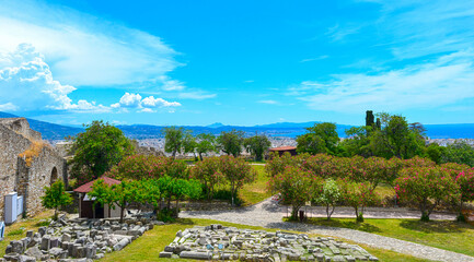 Die Burg von Patras, Peleppones (Griechenland)