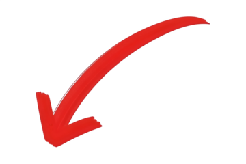 Hand drawn red arrow icon. Vector up arrows. Mark doodle, Mark point icon design collection for business and education design element