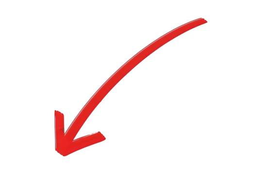 Hand drawn red arrow icon. Vector up arrows. Mark doodle, Mark point icon design collection for business and education design element