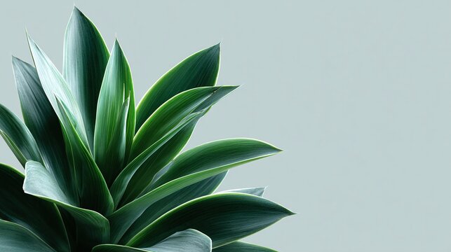 Lush greenery, nature's palette unfolds in vibrant shades, a tranquil dance of leaves against a serene backdrop. Simplicity meets botanical elegance.