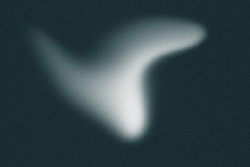 Abstract White Light Emanation on Blue Background Space Energy Modern Concept