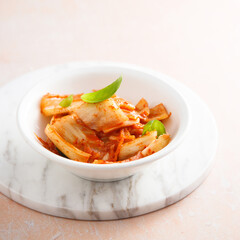 Traditional kimchi cabbage