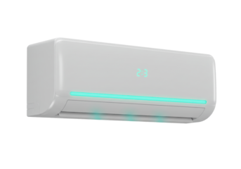 Isolated indoor AC unit design for home apartment air conditioning system climate control