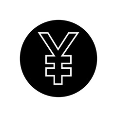 japanese yen symbol icon