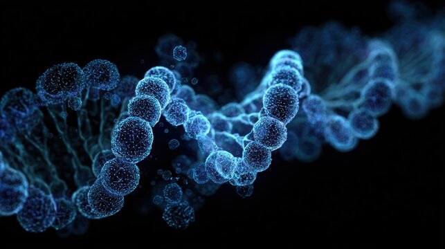 DNA double helix molecular structure