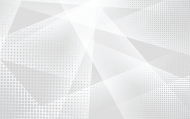 Abstract Geometric modern white and gray color . Modern Minimal and Creative Trend design modern white pattern. 