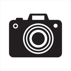 Camera icon set. Photo Camera Vector Image.