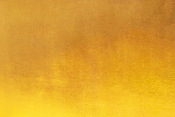 Gold abstract background or texture and gradients shadow horizontal shape