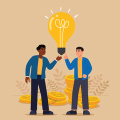 personal finances,Investing Plans set concept,Save Investment. Strategy and return on investment