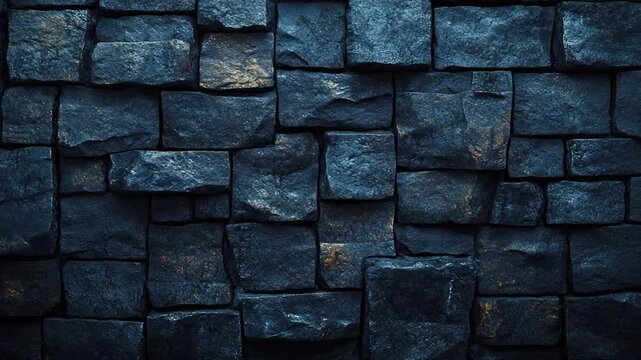 A close-up shot of a rugged rock wall with textures and patterns
