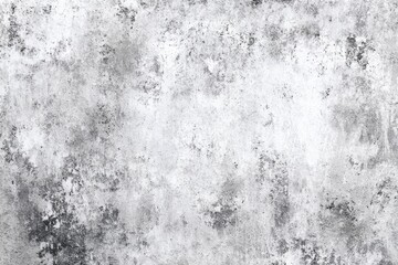 Monochrome Grungy Concrete Wall Texture with Dark Spots, Distressed Surface Background for Industrial Designs, Rough Aged Material with Urban Grunge Aesthetic