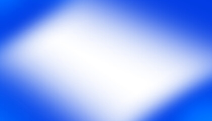 Fototapeta premium Bright Blue Abstract Glow Gradient Background – Soft Light Blur Design