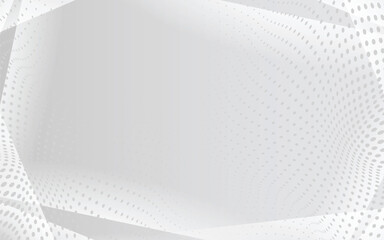 Abstract Geometric modern white and gray color . Modern Minimal and Creative Trend design modern white pattern. 
