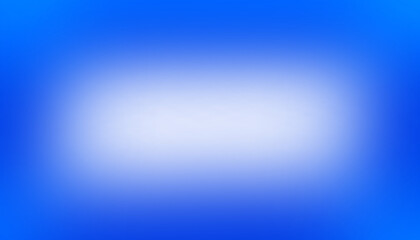 Bright Blue Glow Gradient Background – Soft Abstract Light Blur Design