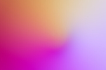 Abstract gradient background, blur, pink, purple, orange.