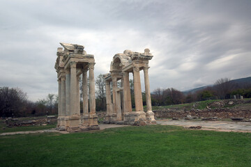 The ancient city of Aphrodisias. Archaeological and historical sites in modern Turkey