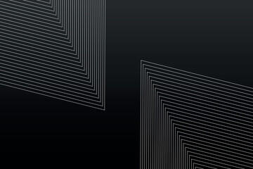 Sleek minimalist dark background with modern geometric line patterns creating an abstract dynamic design