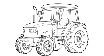 Playful Anime Style Dump Truck Coloring Sheet for Children Fun Construction Vehicle