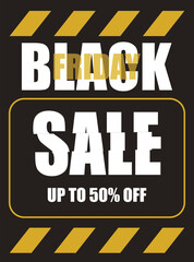 black friday big sale flyer poster social media post design