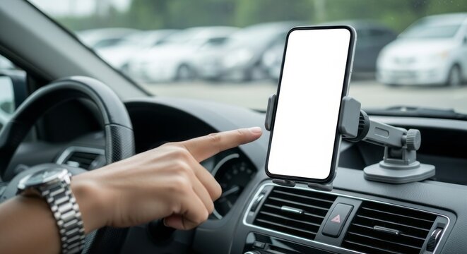 Navigate with ease using a phone mount in your car for directions and stay connected on the road