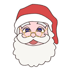 笑顔のサンタクロース
