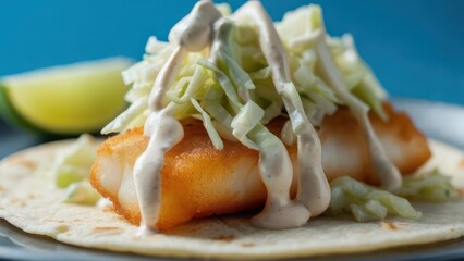 Craving authentic fish tacos? Crispy cod, fresh slaw, and zesty lime make this irresistible!